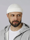 Шапка вязаная белая