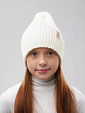 Шапка вязаная белая