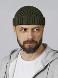 Шапка вязаная хаки