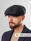 Восьмиклинка с ушками, из пальтовой ткани