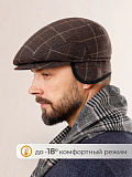 Кепка реглан из пальтовой ткани