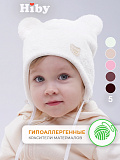 Шапка трикотажная белая