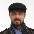 Кепка реглан из пальтовой ткани