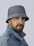 Панама летняя синяя