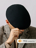 Кепка реглан из пальтовой ткани