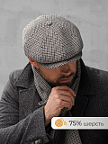 Восьмиклинка с ушками, из пальтовой ткани