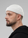 Шапка вязаная белая