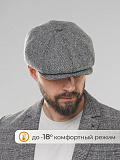 Восьмиклинка с ушками, из пальтовой ткани