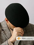 Кепка реглан из пальтовой ткани
